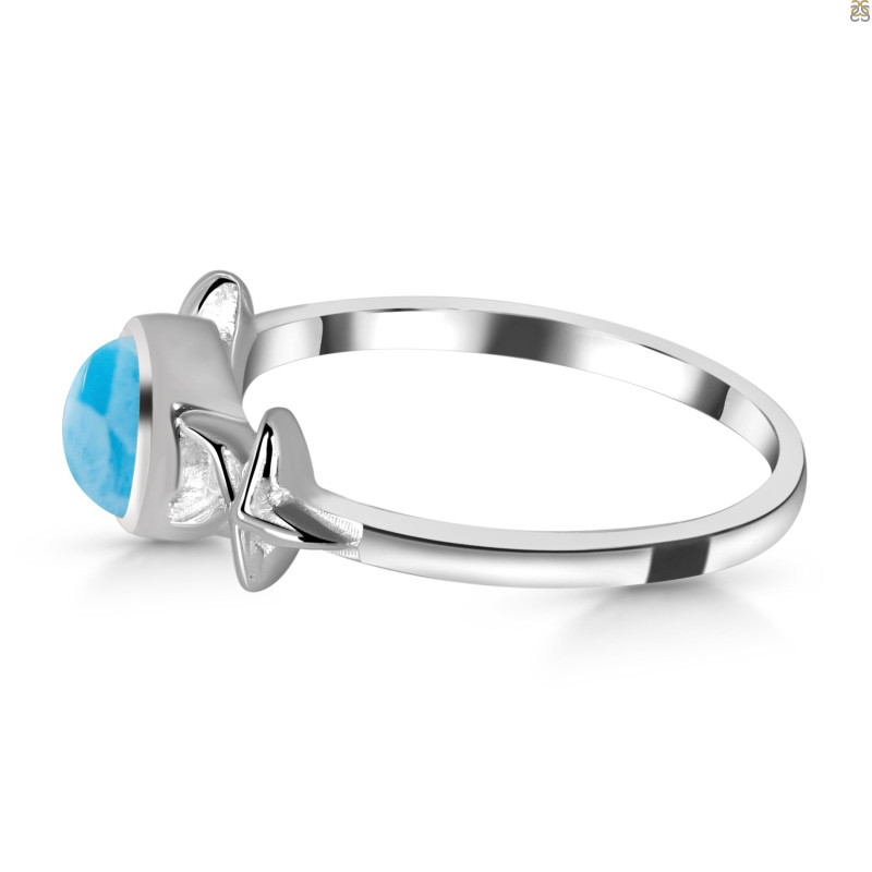 Larimar Star Fish Ring