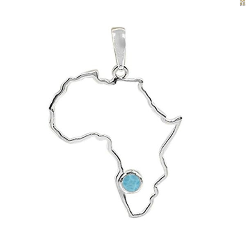 Larimar Pendant
