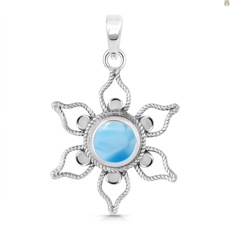 Larimar Pendant LAR-RDP-78.