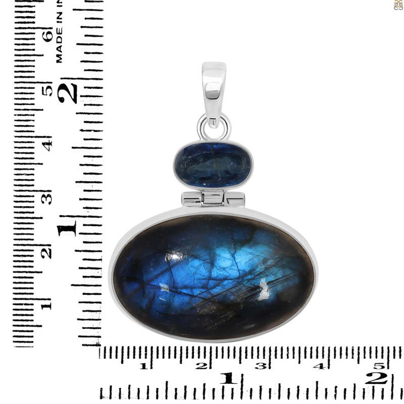 Labradorite Pendant-2SP LBD-1-184
