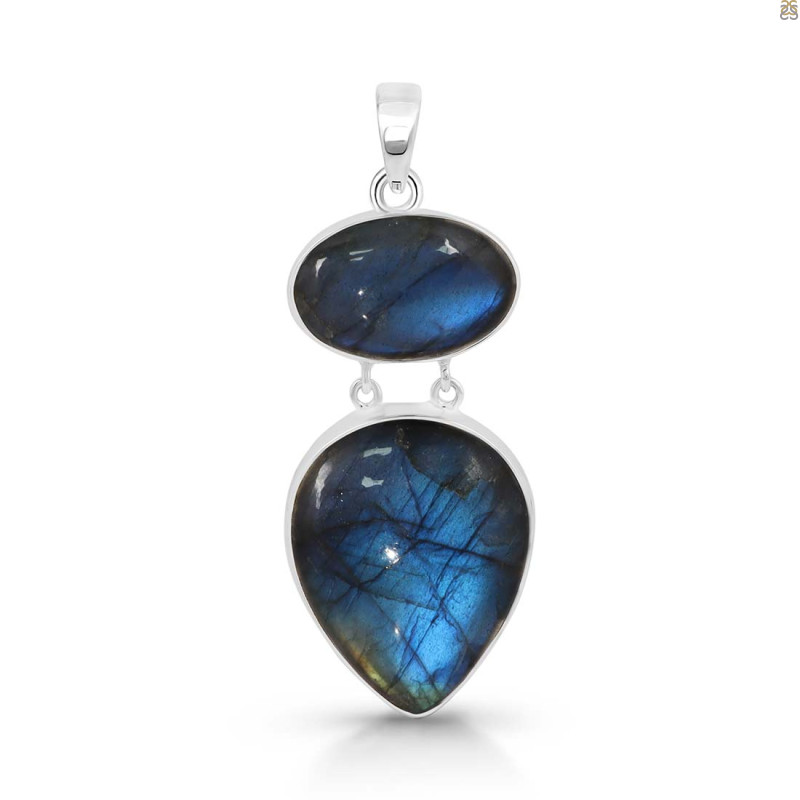 Labradorite Pendant-2SP LBD-1-203