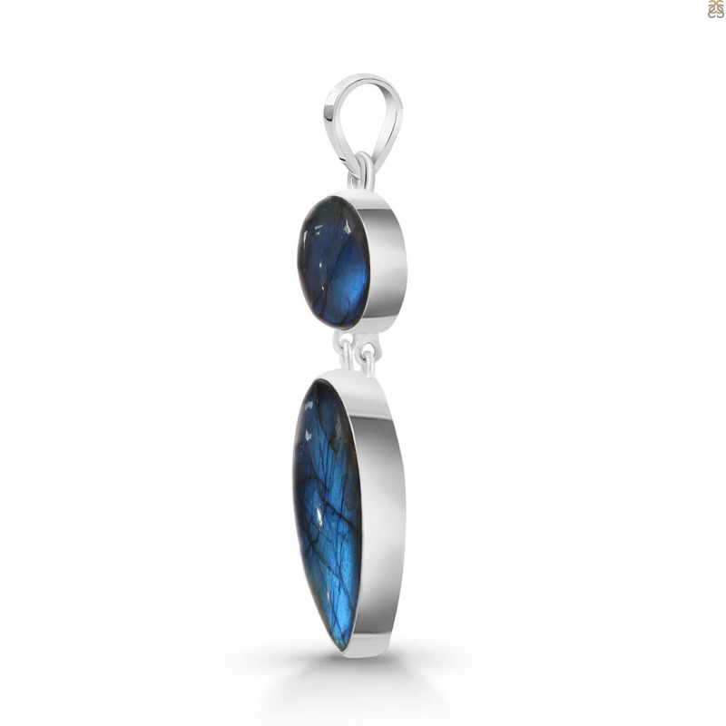 Labradorite Pendant-2SP LBD-1-203