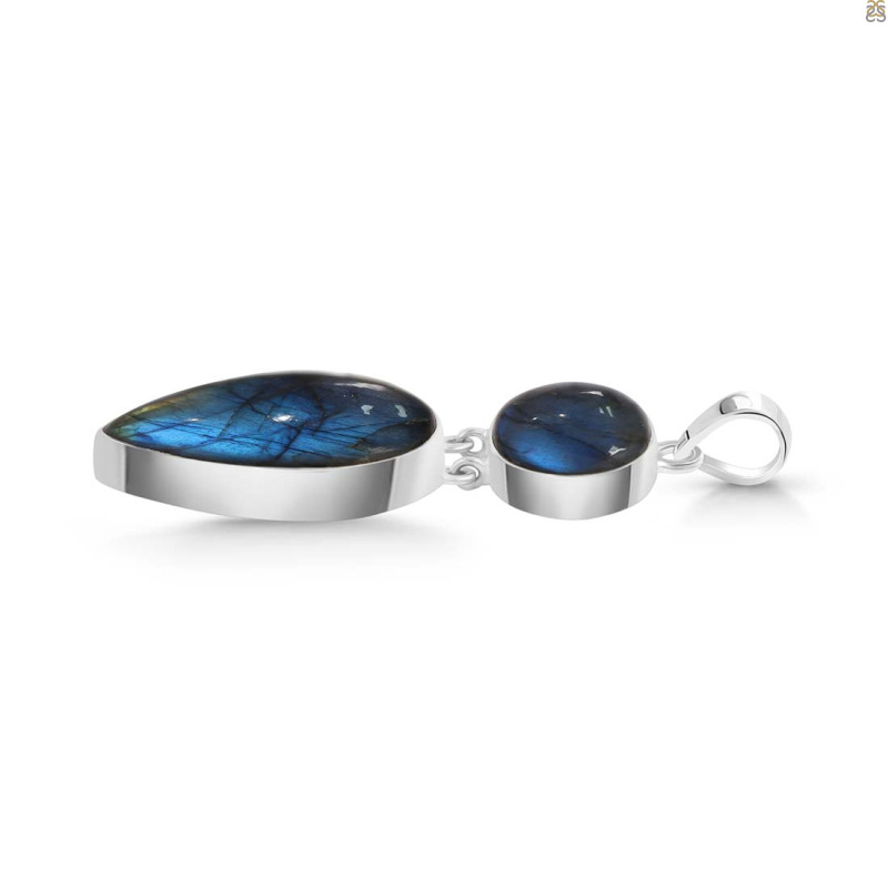 Labradorite Pendant-2SP LBD-1-203