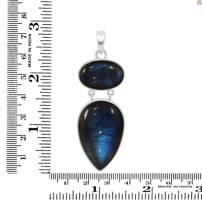 Labradorite Pendant-2SP LBD-1-208