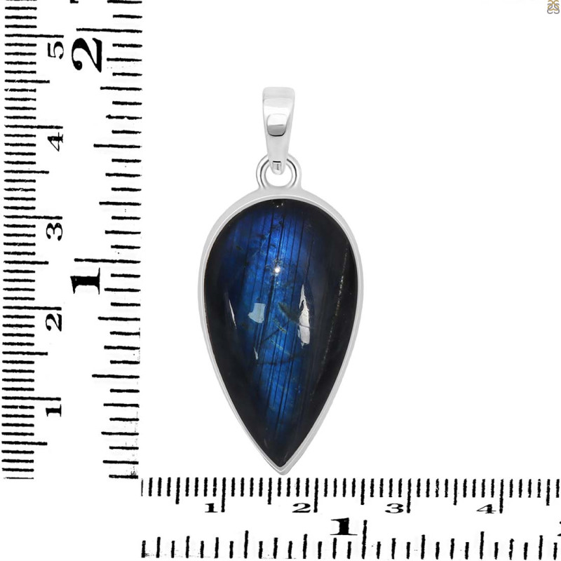 Labradorite Pendant-SP LBD-1-486