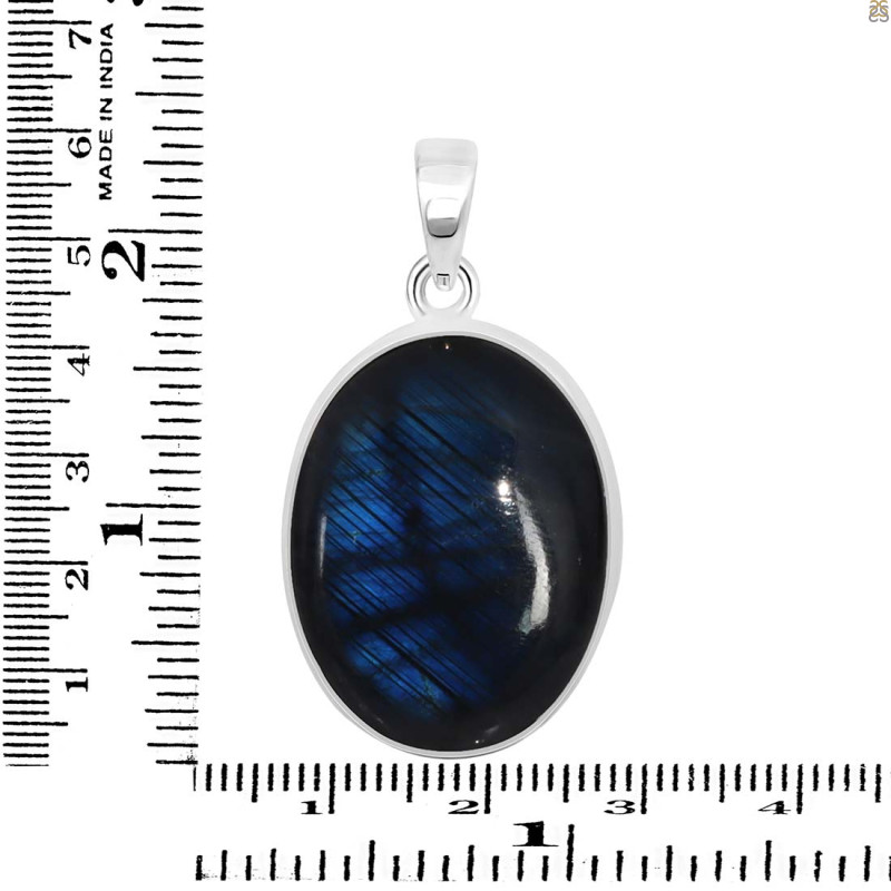 Labradorite Pendant-SP LBD-1-491
