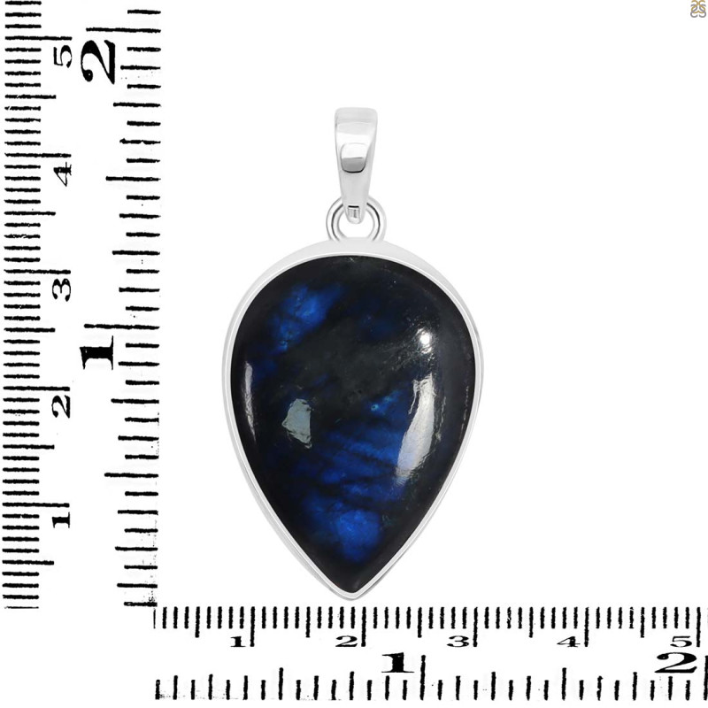 Labradorite Pendant-SP LBD-1-503
