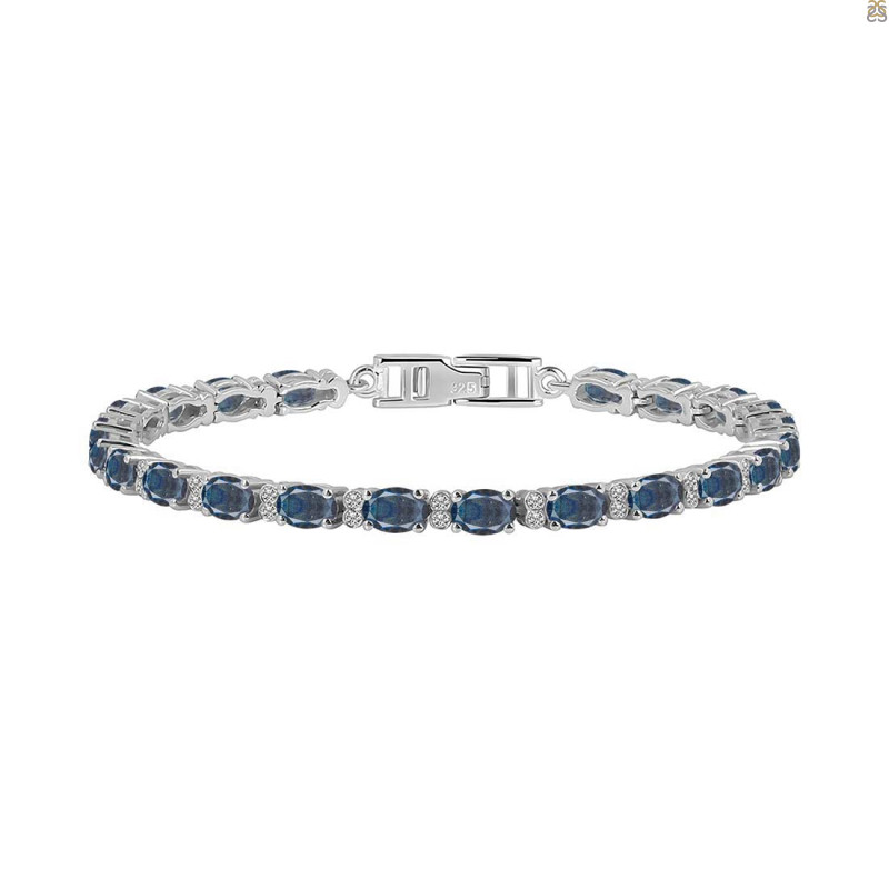 Labradorite Bracelet LBD-RDB-109.