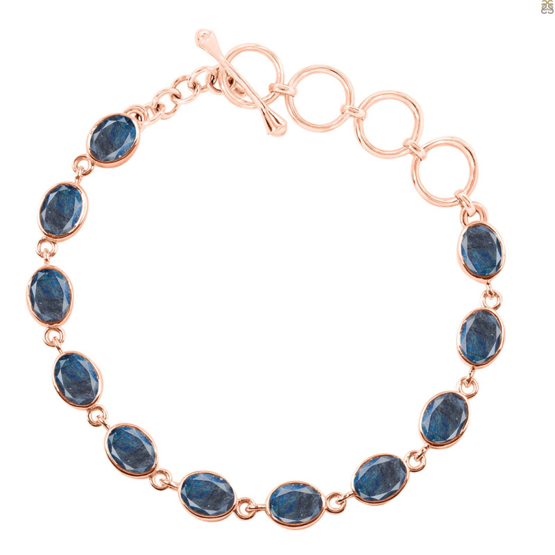 Labradorite Bracelet LBD-RDB-114-CUT.
