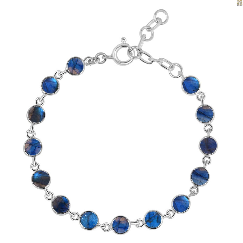 Labradorite Bracelet LBD-RDB-115-CAB.