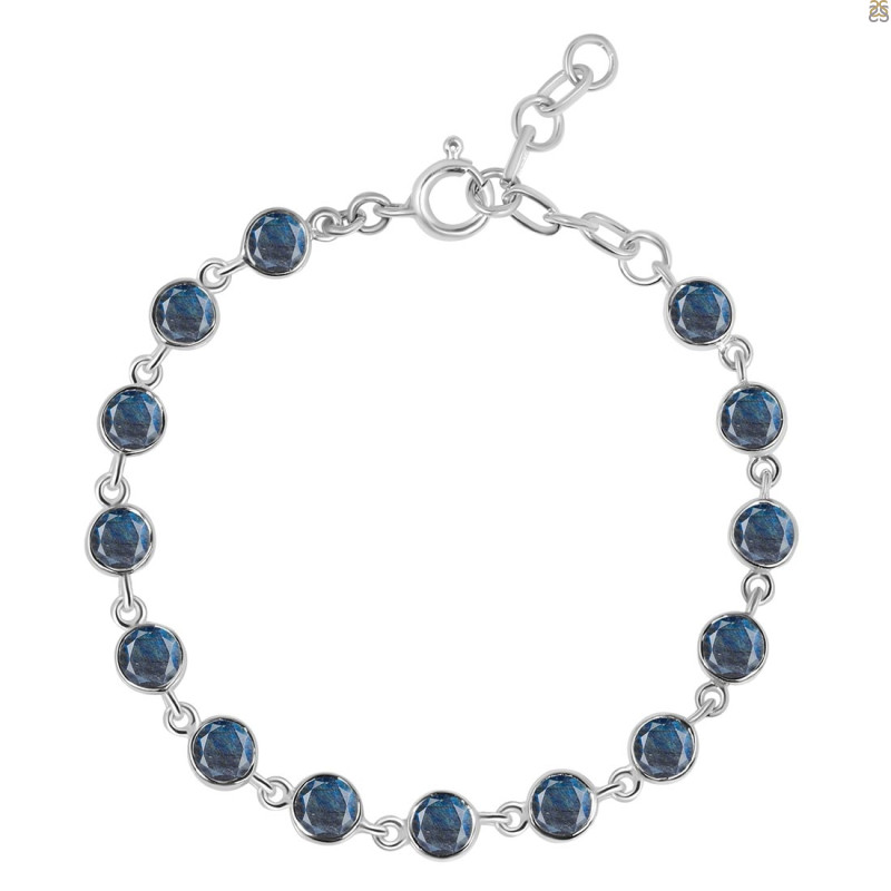 Labradorite Bracelet LBD-RDB-115-CUT.