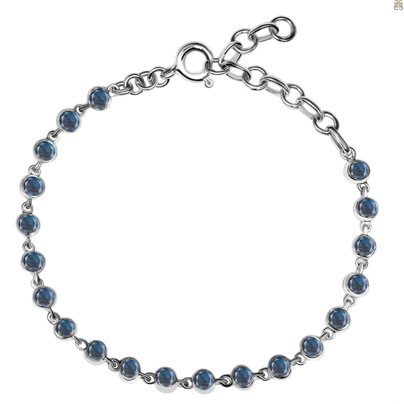 Labradorite Bracelet LBD-RDB-116-CUT.