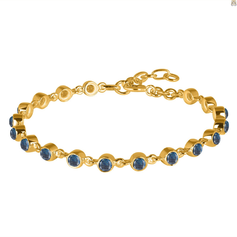 Labradorite Bracelet LBD-RDB-116-CUT.