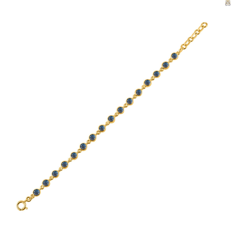 Labradorite Bracelet LBD-RDB-118-CUT.