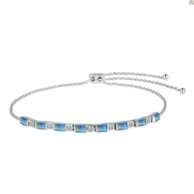 Labradorite Bracelet LBD-RDB-130.