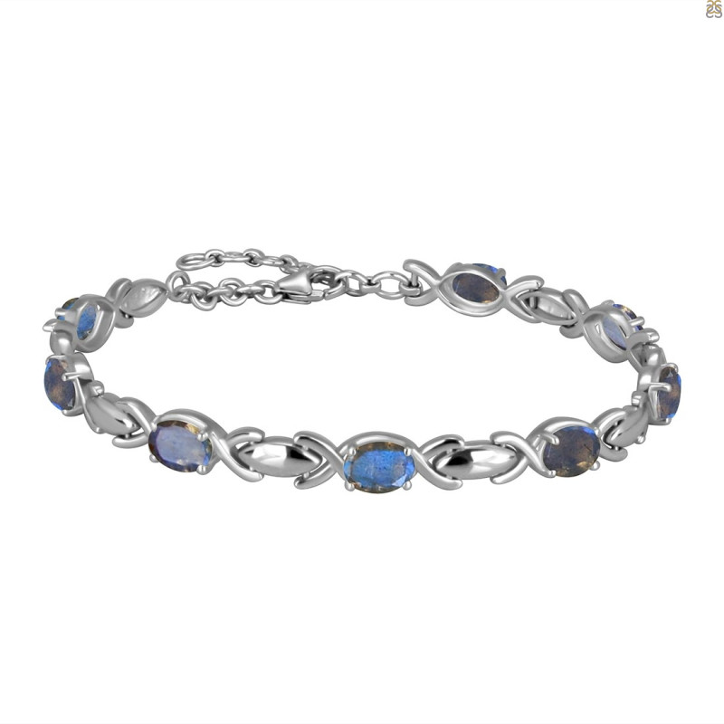 Labradorite Bracelet LBD-RDB-4-A.