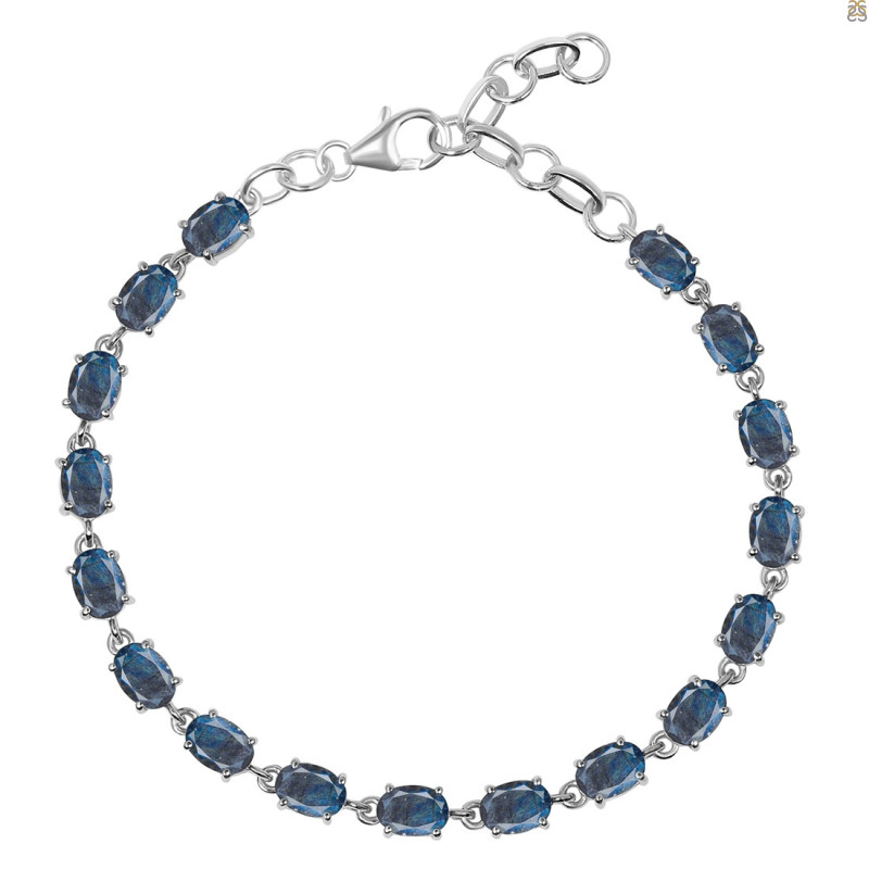 Labradorite Bracelet LBD-RDB-69-CUT.
