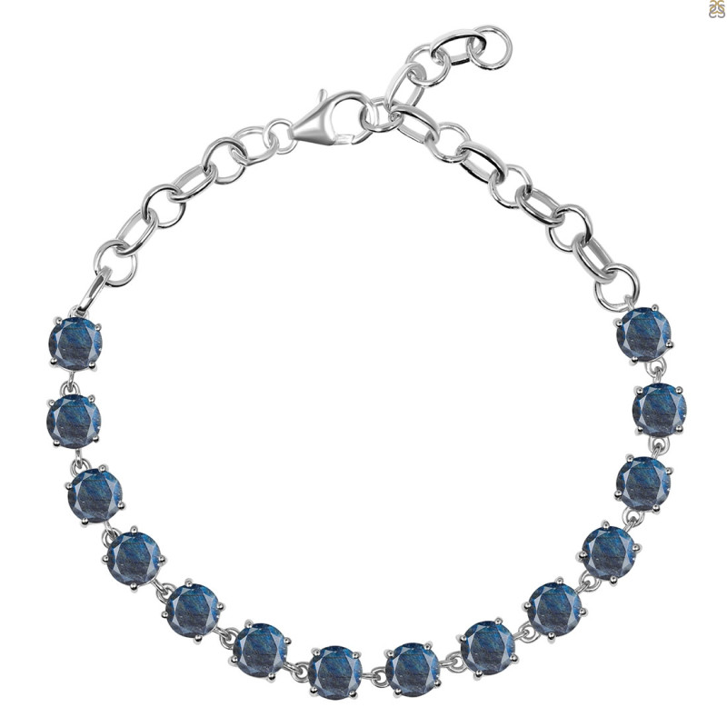 Labradorite Bracelet LBD-RDB-73-CUT.