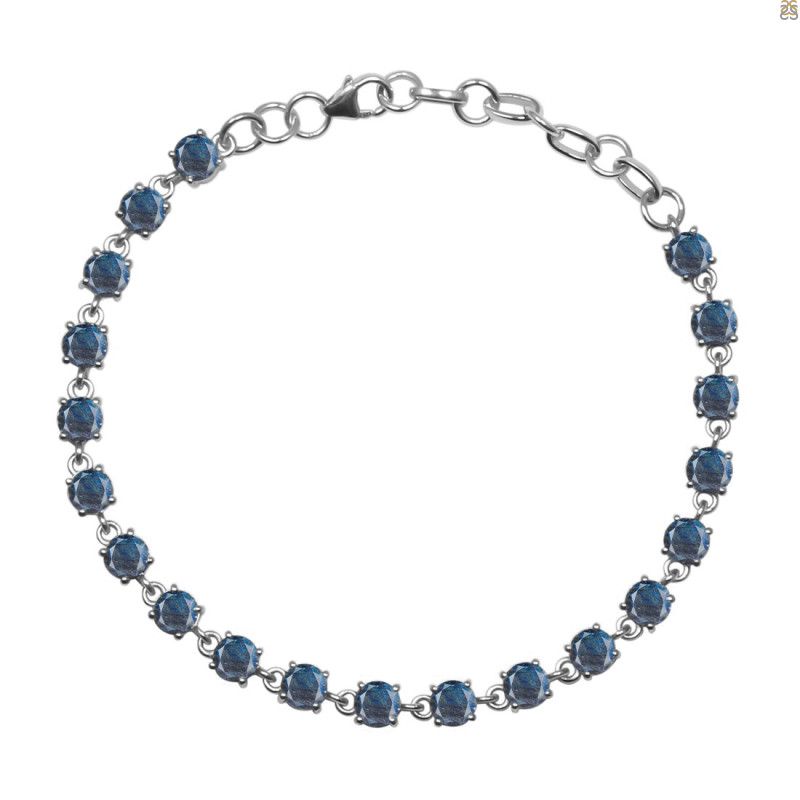 Labradorite Bracelet LBD-RDB-74-CUT.