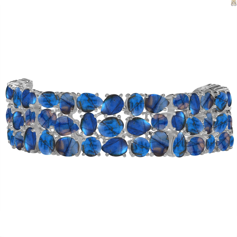 Labradorite Bracelet LBD-RDB-92-CAB.