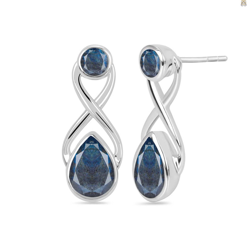 Labradorite Stud Earring LBD-RDE-10.