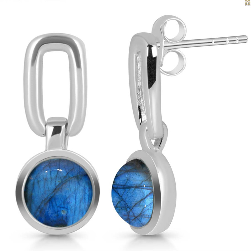 Labradorite Earring