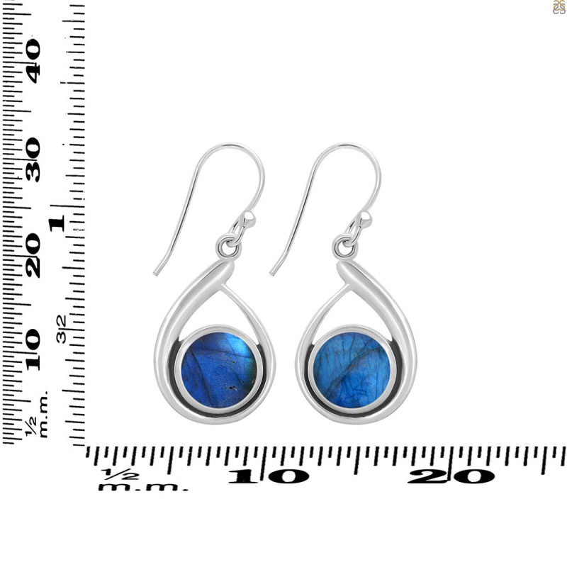 Labradorite Earring LBD-RDE-103.