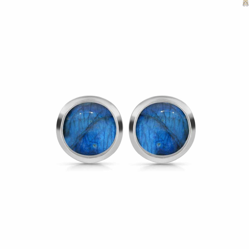 Labradorite Stud Earring LBD-RDE-1073.