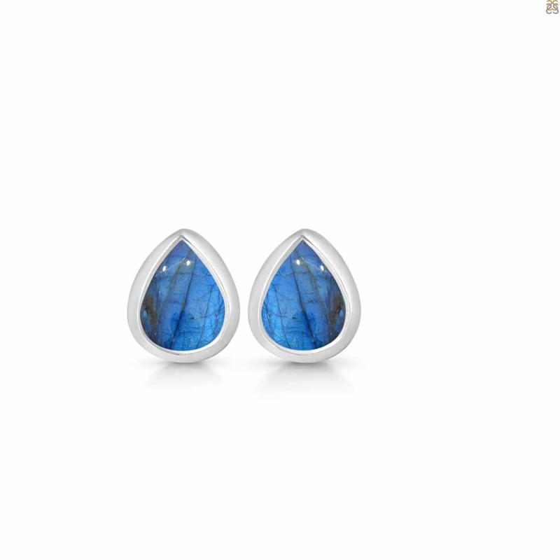 Labradorite Stud Earring LBD-RDE-1105.