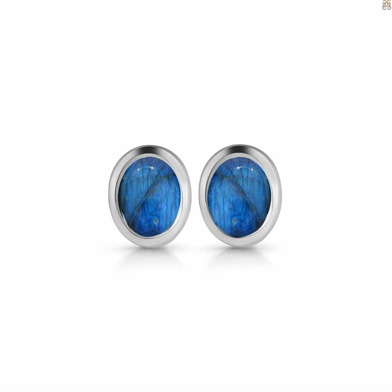 Labradorite Stud Earring LBD-RDE-1107.