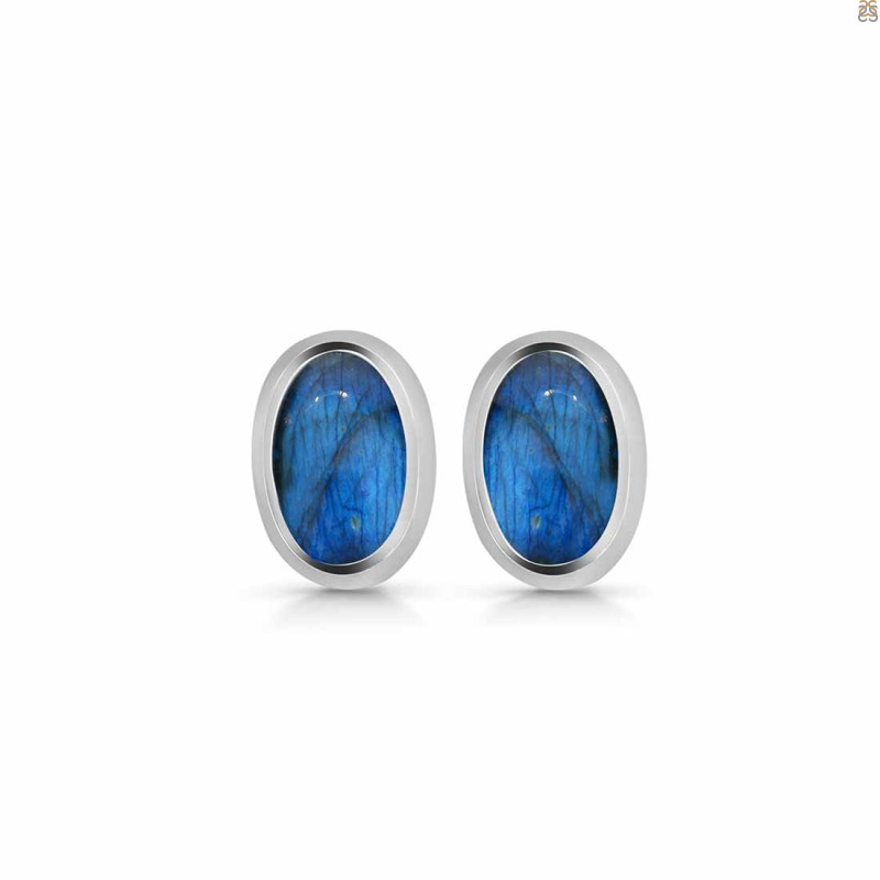 Labradorite Stud Earring LBD-RDE-1108.
