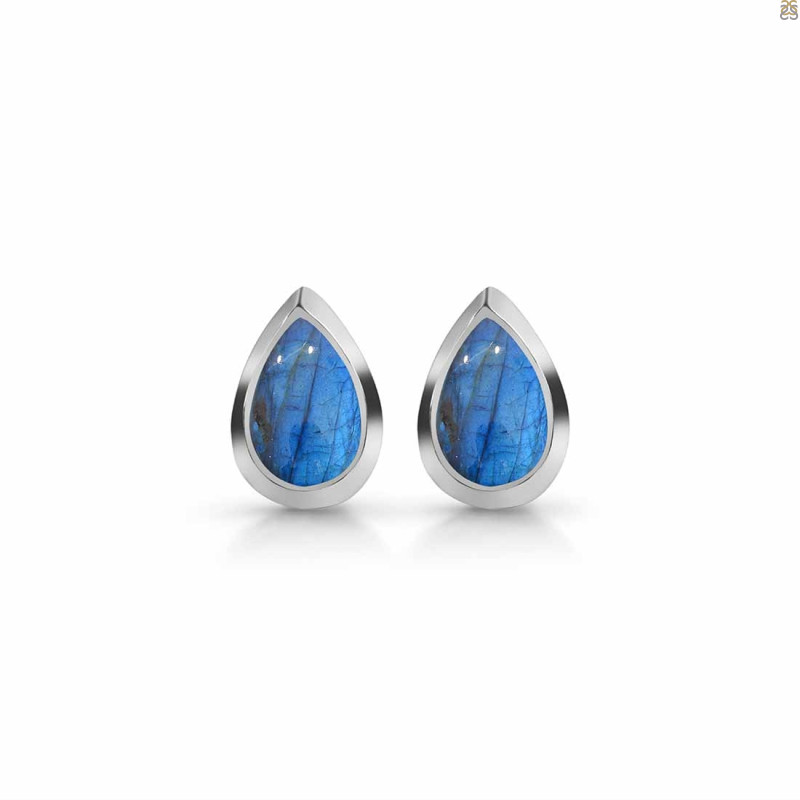 Labradorite Stud Earring LBD-RDE-1111.