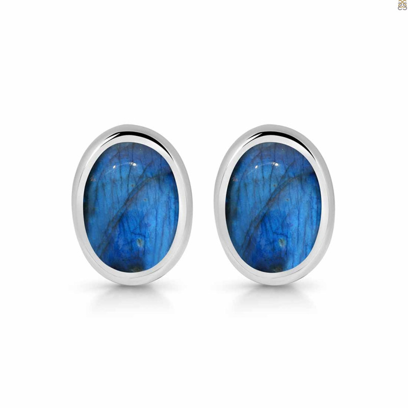 Labradorite Stud Earring LBD-RDE-1113.