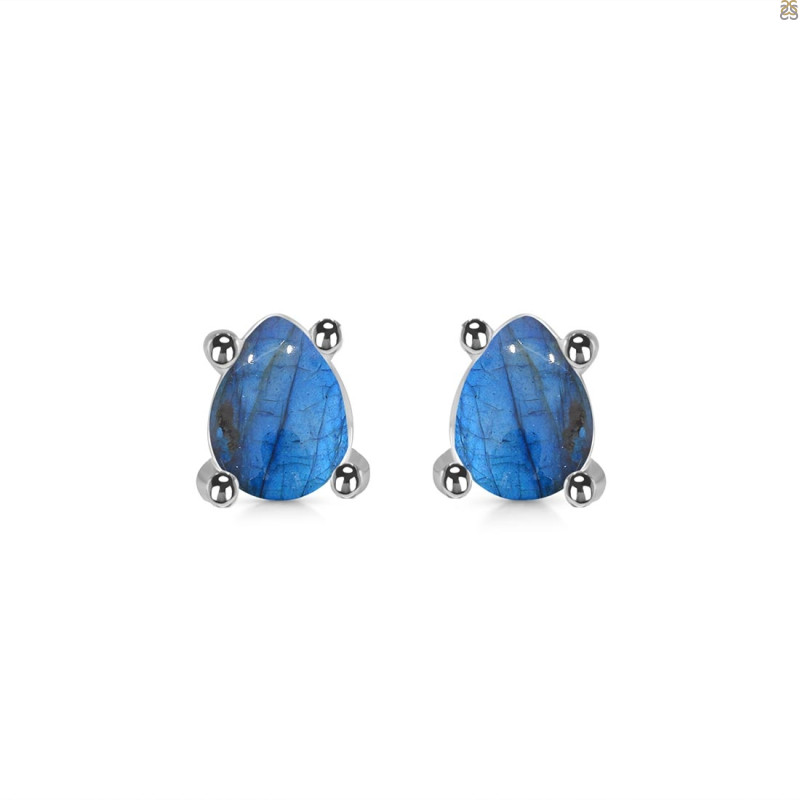 Labradorite Stud Earring LBD-RDE-1114.