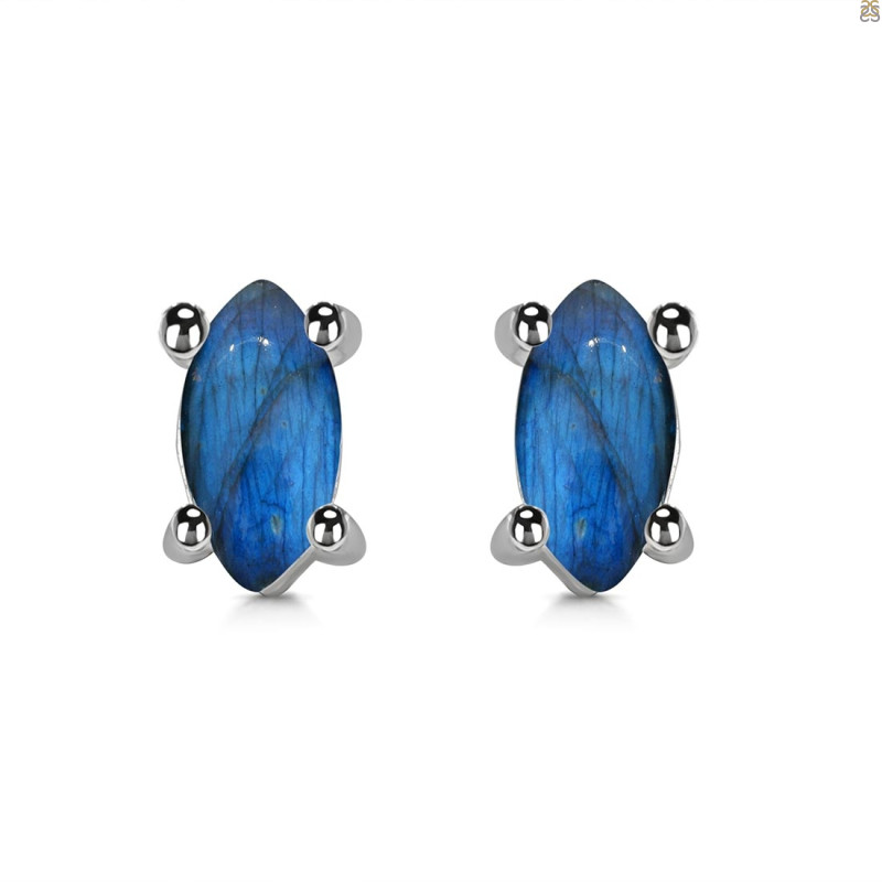 Labradorite Stud Earring LBD-RDE-1115.