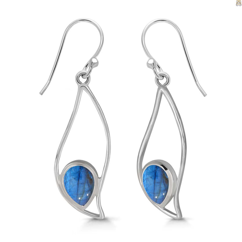 Labradorite Earring