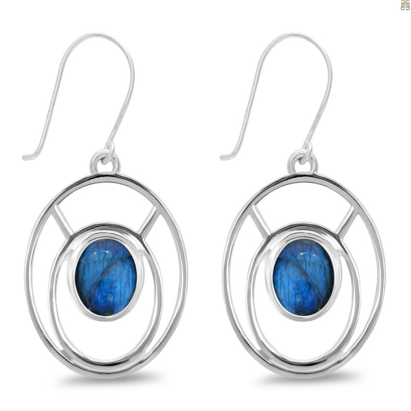 Labradorite Earring