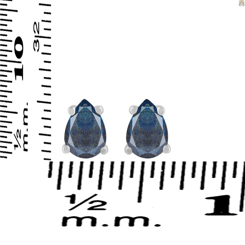 Labradorite Stud Earring LBD-RDE-1174.