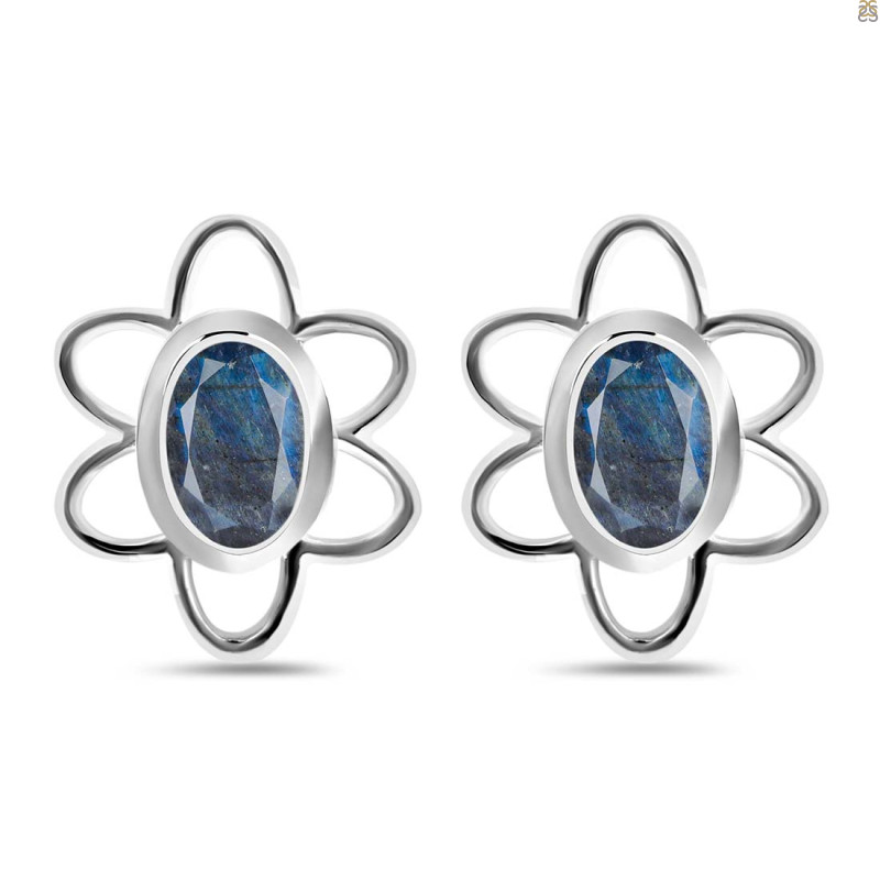 Labradorite Stud Earring LBD-RDE-12.