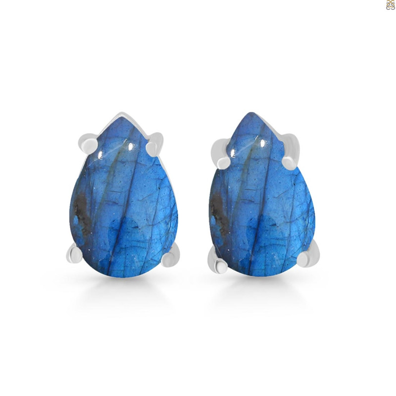 Labradorite Stud Earring LBD-RDE-1207.