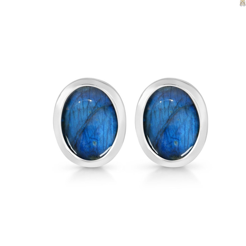 Labradorite Stud Earring LBD-RDE-1256.