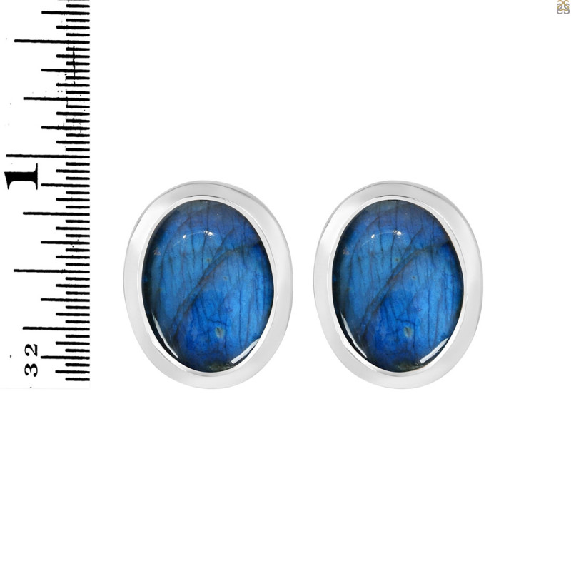 Labradorite Stud Earring LBD-RDE-1256.