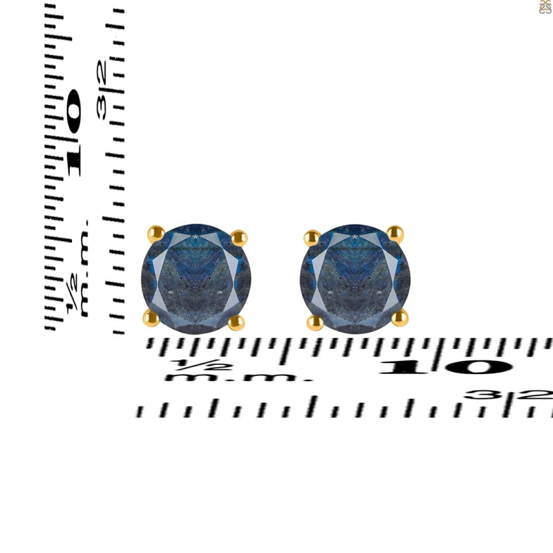 Labradorite Stud Earring LBD-RDE-1349.