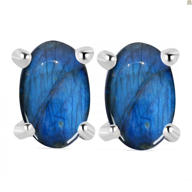 Labradorite Stud Earring LBD-RDE-1369.