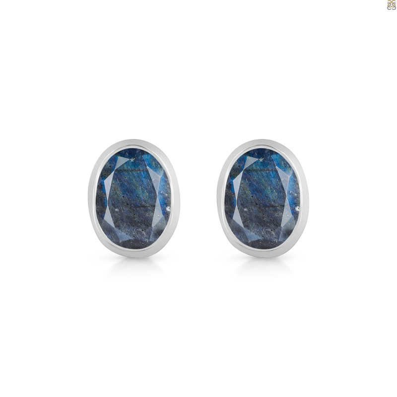 Labradorite Stud Earring LBD-RDE-1374.