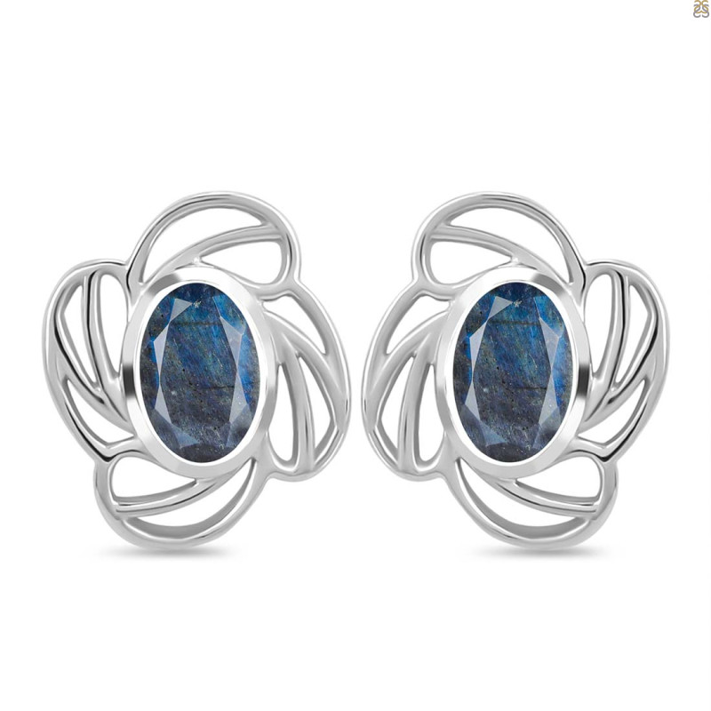 Labradorite Stud Earring LBD-RDE-14.