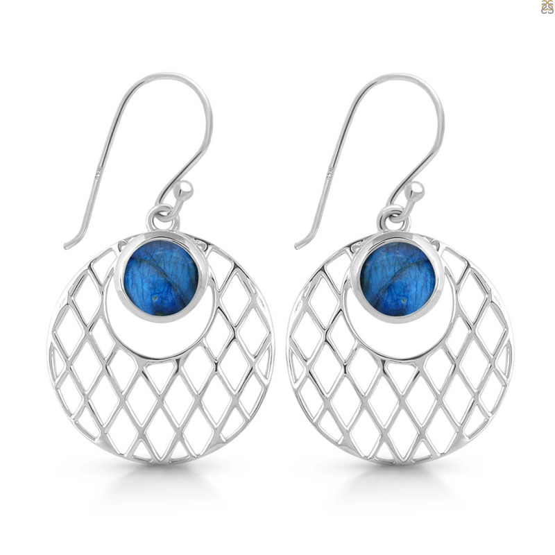 Labradorite Earring