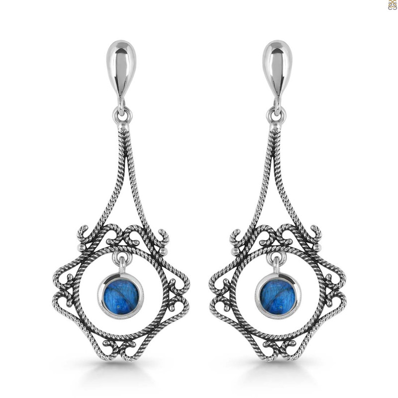 Labradorite Earring