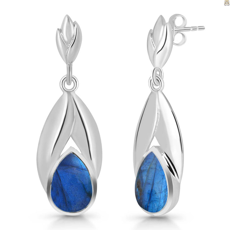 Labradorite Earring