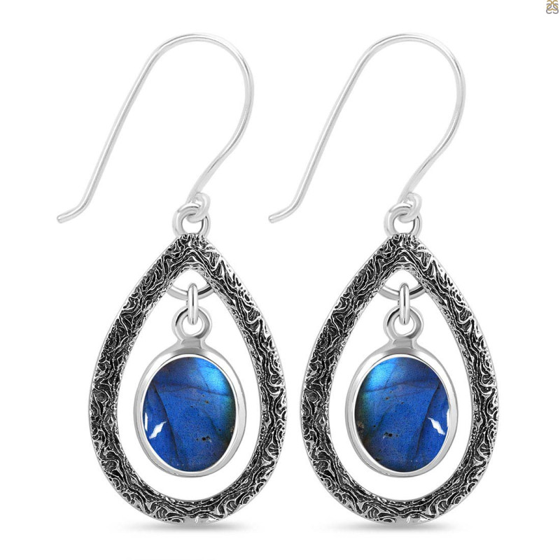 Labradorite Earring